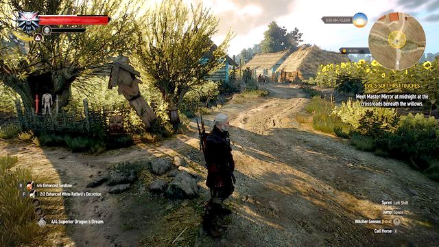 Wait till the midnight in the marked location - The Witcher 3: Evils Soft First Touches - The Witcher 3: Main quests - The Witcher 3 Wild Hunt Guide