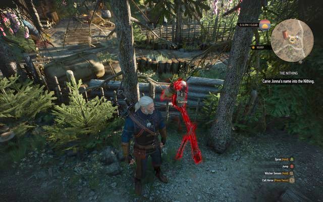Write the name of the herbalist to redirect the curse on her - The Witcher 3 Wild Hunt: Side quests in Kaer Trolde - list, walkthrough - The Witcher 3: Kaer Trolde - The Witcher 3 Wild Hunt Guide