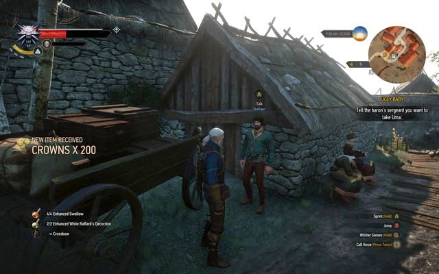 The Skelligian in Firesdal village - The Witcher 3 Wild Hunt: Side quests in Kaer Trolde - list, walkthrough - The Witcher 3: Kaer Trolde - The Witcher 3 Wild Hunt Guide