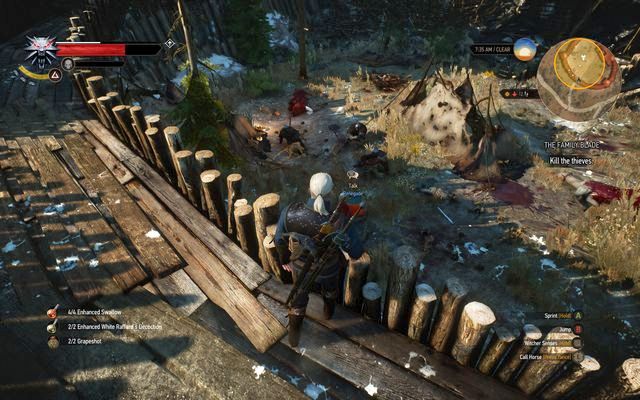 Second bandit camp - The Witcher 3 Wild Hunt: Side quests in Kaer Trolde - list, walkthrough - The Witcher 3: Kaer Trolde - The Witcher 3 Wild Hunt Guide