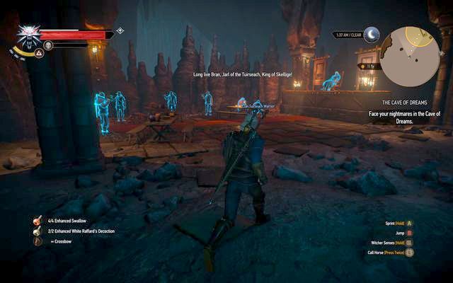 Ghosts at the first totem - The Witcher 3 Wild Hunt: Side quests in Kaer Trolde - list, walkthrough - The Witcher 3: Kaer Trolde - The Witcher 3 Wild Hunt Guide