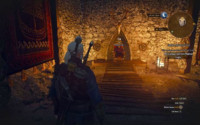 Challenge Lugos in another Gwent game - The Witcher 3 Wild Hunt: Side quests in Kaer Trolde - list, walkthrough - The Witcher 3: Kaer Trolde - The Witcher 3 Wild Hunt Guide