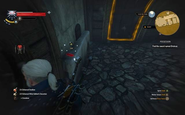 The key to the basement in the first room - The Witcher 3 Wild Hunt: Side quests in Kaer Trolde - list, walkthrough - The Witcher 3: Kaer Trolde - The Witcher 3 Wild Hunt Guide