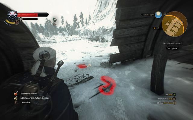 Examine the tracks leading from the giants hideout - The Witcher 3 Wild Hunt: Side quests in Kaer Trolde - list, walkthrough - The Witcher 3: Kaer Trolde - The Witcher 3 Wild Hunt Guide