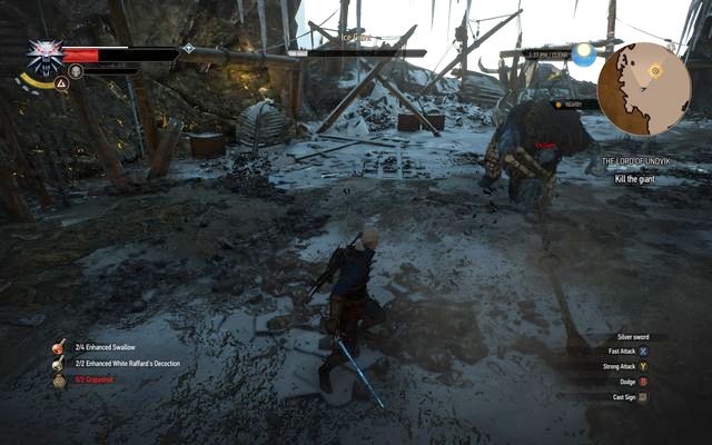 The ice giant - defeat him with your companions - The Witcher 3 Wild Hunt: Side quests in Kaer Trolde - list, walkthrough - The Witcher 3: Kaer Trolde - The Witcher 3 Wild Hunt Guide