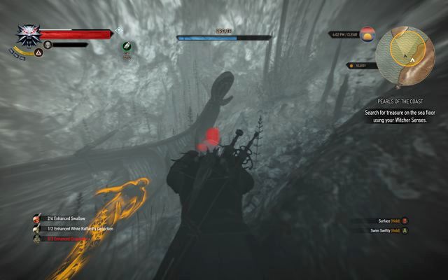 Treasure near the shipwreck - The Witcher 3 Wild Hunt: Treasure hunt in Kaer Trolde - walkthrough - The Witcher 3: Kaer Trolde - The Witcher 3 Wild Hunt Guide