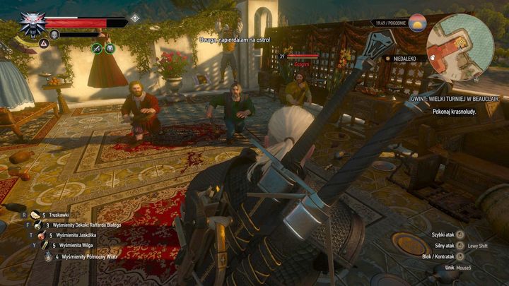 Defeat the dwarves. - Gwent: To Everything - Turn, Turn, Tournament! - Side quests - The Witcher 3: Blood and Wine Game Guide