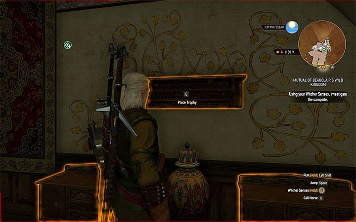 Trophy shelf - Your Own Estate in Witcher 3: Blood and Wine - New Additions in Blood and Wine - The Witcher 3: Blood and Wine Game Guide