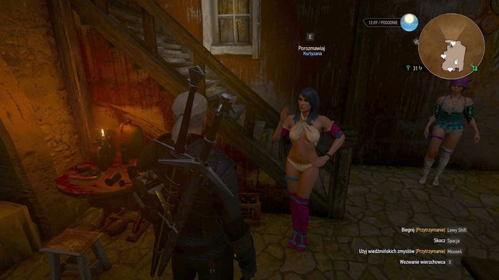 Geralt can also use the services of courtesans. - Romance with Syanna - New Additions in Blood and Wine - The Witcher 3: Blood and Wine Game Guide
