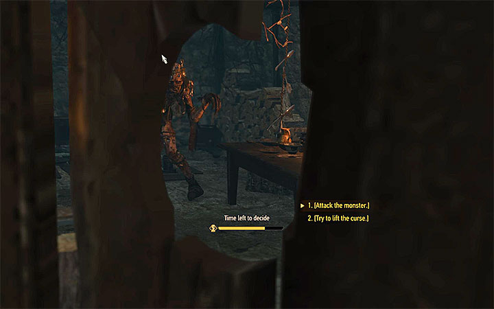 A moment of an important decision. - La Cage au Fou - Main quests - The Witcher 3: Blood and Wine Game Guide