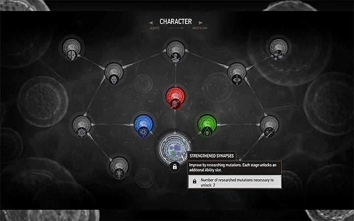 Mutations screen - Mutations - how to unlock them and how do they work? - New Additions in Blood and Wine - The Witcher 3: Blood and Wine Game Guide