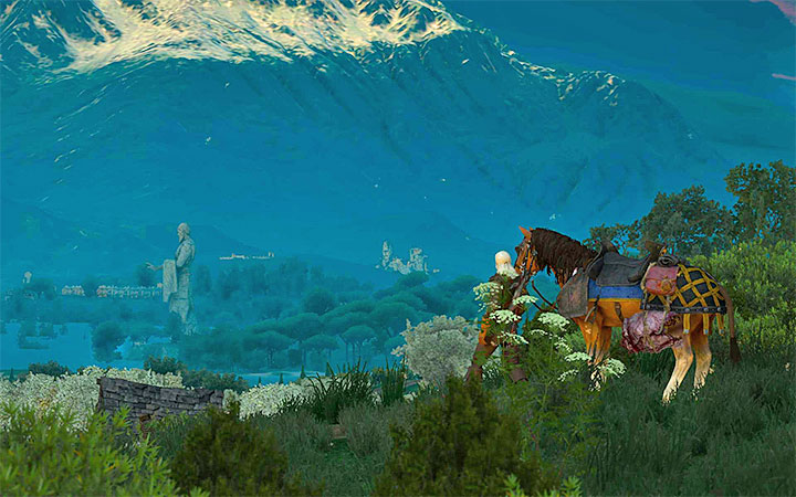 Finished statue - Big Feet to Fill - quests concerning the Prophet Lebioda statue - Side quests - The Witcher 3: Blood and Wine Game Guide