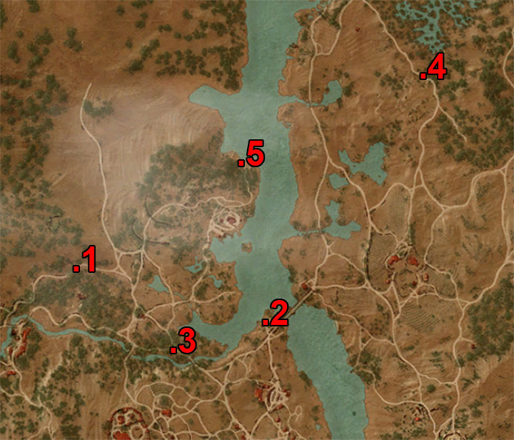 The above map shows the location of transports - its a north-western part of Toussaint - Big Feet to Fill - quests concerning the Prophet Lebioda statue - Side quests - The Witcher 3: Blood and Wine Game Guide