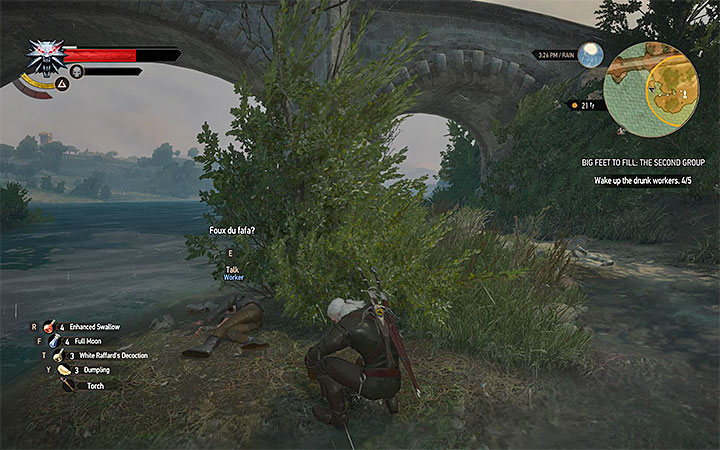 Reach the 2 marker from the map - Big Feet to Fill - quests concerning the Prophet Lebioda statue - Side quests - The Witcher 3: Blood and Wine Game Guide