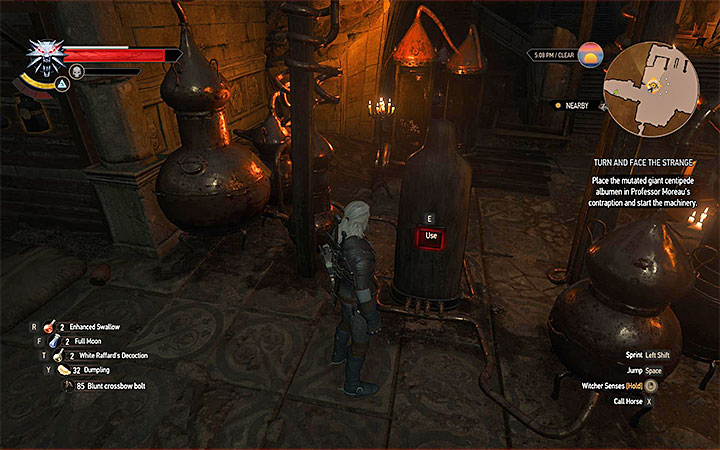 This is where you must place the albumen - Turn and Face the Strange - quest which unlocks mutations - Side quests - The Witcher 3: Blood and Wine Game Guide