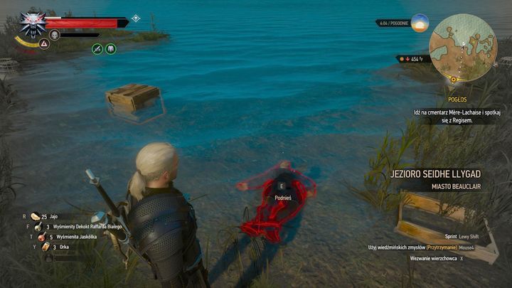 Loot the corpse to find a letter and a stash key. - Locations and descriptions of all treasure hunts - Witcher contracts and Treasure hunts quests - The Witcher 3: Blood and Wine Game Guide