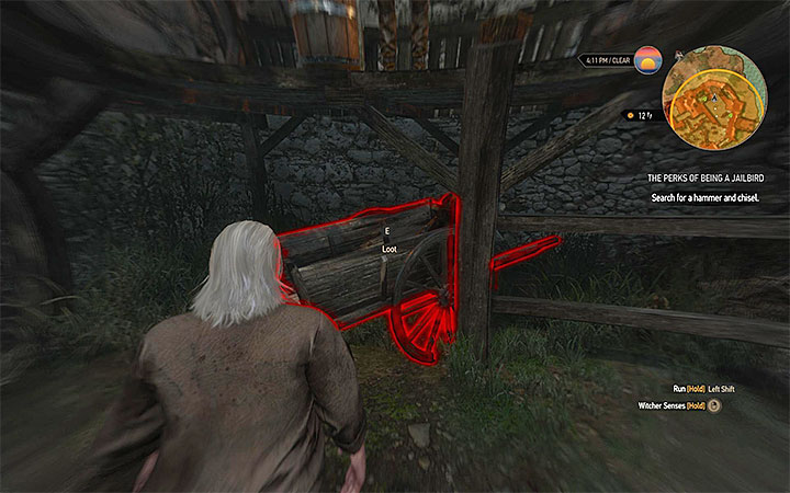 1 - Burlap is the New Stripe - Geralt goes to prison quest - Main quests - The Witcher 3: Blood and Wine Game Guide