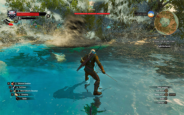 Watch out especially for the minitornadoes - Side quests and Witcher contracts opponents in The Witcher 3: Blood and Wine - All Boss Fights - The Witcher 3: Blood and Wine Game Guide