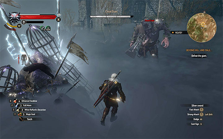 Position yourself near the electric cages - Main quests bosses in The Witcher 3: Blood and Wine - All Boss Fights - The Witcher 3: Blood and Wine Game Guide