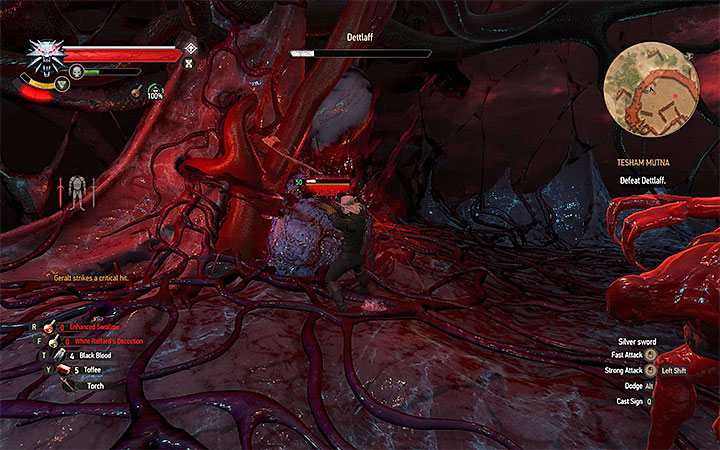 You wont miss the moment when the third and final phase of the battle starts - Main quests bosses in The Witcher 3: Blood and Wine - All Boss Fights - The Witcher 3: Blood and Wine Game Guide