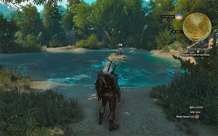 This is where you find the hermit - There Can Be Only One - Five Trials of Virtue - Side quests - The Witcher 3: Blood and Wine Game Guide