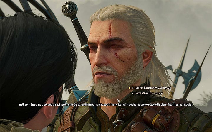 Once the battle is won, a new conversation with Syanna will start - Beyond Hill and Dale... - quest about finding Syanna - Main quests - The Witcher 3: Blood and Wine Game Guide