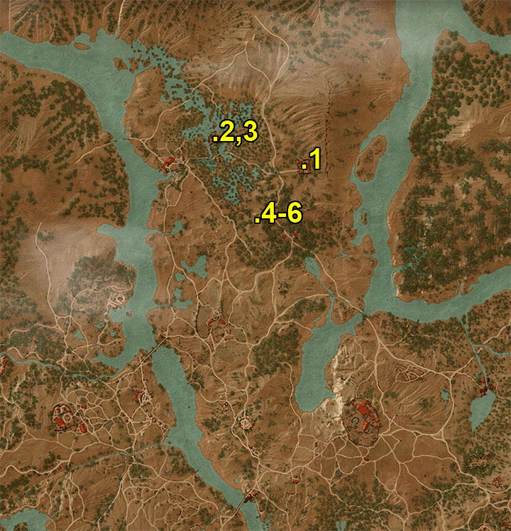 Map markings - Scavenger Hunt: Grandmaster Feline Gear - diagrams and item statistics - Grandmaster Witcher Gear - quests, diagrams and item statistics - The Witcher 3: Blood and Wine Game Guide