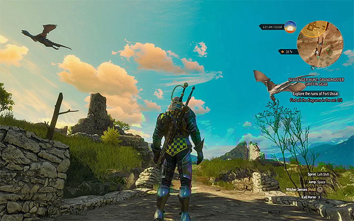 Defeating the flying beasts isnt mandatory - Scavenger Hunt: Grandmaster Griffin Gear - diagrams and item statistics - Grandmaster Witcher Gear - quests, diagrams and item statistics - The Witcher 3: Blood and Wine Game Guide