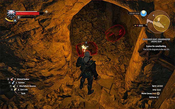 Chest with diagrams - Scavenger Hunt: Grandmaster Ursine Gear - diagrams and item statistics - Grandmaster Witcher Gear - quests, diagrams and item statistics - The Witcher 3: Blood and Wine Game Guide