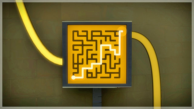 The third panel - Puzzle solutions | The fort in The Witness - The fort - The Witness Game Guide & Walkthrough