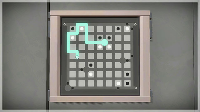 After you solve both sets of puzzles, return to the door that you have ignored earlier - Walkthrough | The fort surroundings in The Witness - The fort surroundings - The Witness Game Guide & Walkthrough