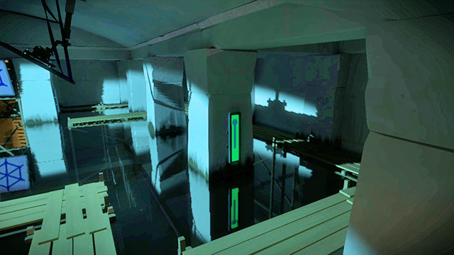 On the third level, you will have to use not only the light and proper positioning, but also the water level - Walkthrough | Temple of the Sun in The Witness - Temple of the Sun - The Witness Game Guide & Walkthrough
