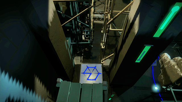 The third floor of the underground, the fifth panel - Puzzle solutions | Temple of the Sun in The Witness - Temple of the Sun - The Witness Game Guide & Walkthrough