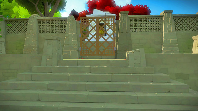 You will find the monastery near the Town, opposite the entrance to the castle - Walkthrough | Monastery in The Witness - Monastery - The Witness Game Guide & Walkthrough