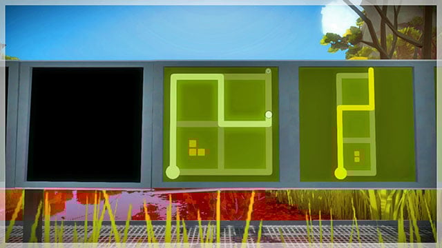 On the right, you will see a new set of training puzzles - Walkthrough | Swamp in The Witness - Swamp - The Witness Game Guide & Walkthrough