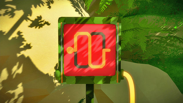 Jungle, first set of puzzles, the first puzzle - Puzzle solutions | Jungle in The Witness - Jungle - The Witness Game Guide & Walkthrough