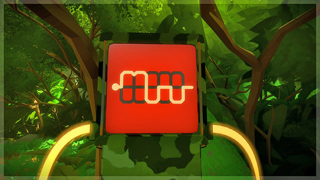 Jungle, first set of puzzles, the third puzzle - Puzzle solutions | Jungle in The Witness - Jungle - The Witness Game Guide & Walkthrough