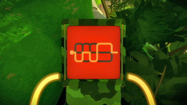 Jungle, first set of puzzles, the sixth puzzle - Puzzle solutions | Jungle in The Witness - Jungle - The Witness Game Guide & Walkthrough