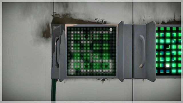 Puzzles o the right, the fifth one - Puzzle solutions 1 | Mountain in The Witness - Mountain - The Witness Game Guide & Walkthrough