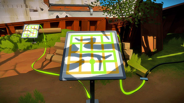 Forest, the first set of puzzles, the third one - Puzzle solutions | Forest in The Witness - Forest - The Witness Game Guide & Walkthrough
