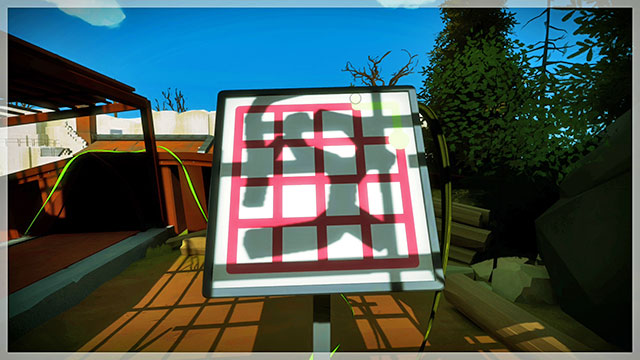Forest, the second set of puzzles, the fourth one - Puzzle solutions | Forest in The Witness - Forest - The Witness Game Guide & Walkthrough