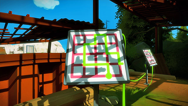 Forest, the second set of puzzles, the fifth one - Puzzle solutions | Forest in The Witness - Forest - The Witness Game Guide & Walkthrough