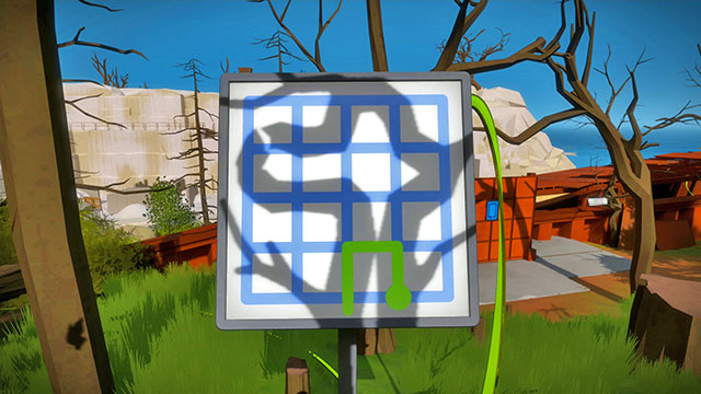 Forest, third set of puzzles, the fifth one - Puzzle solutions | Forest in The Witness - Forest - The Witness Game Guide & Walkthrough
