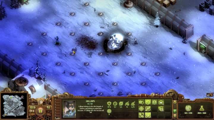 Regular enemies can also be lured towards the mines. - Mission 06 - The Weapons Factory | They Are Billions campaign walkthrough - The New Empire campaign - They Are Billions Guide