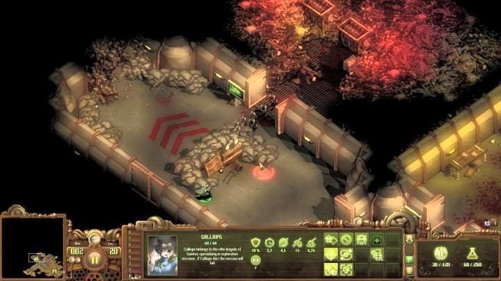 Use barricades to easily eliminate enemies. - Mission 05 - Alpha Communications Center | TAB Campaign walkthrough - The New Empire campaign - They Are Billions Guide