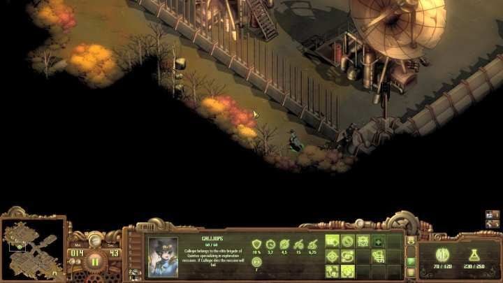 The hole in the fence is rather inconspicuous. - Mission 05 - Alpha Communications Center | TAB Campaign walkthrough - The New Empire campaign - They Are Billions Guide