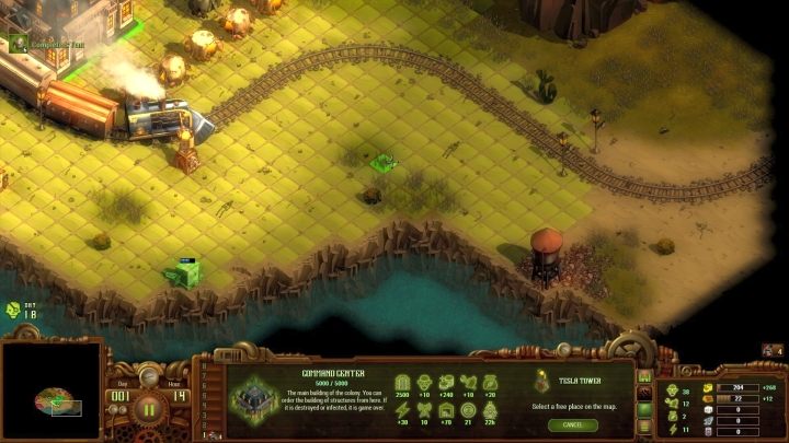 First of all, expand the base to the east, towards the stone deposits. - Mission 07 - The Coast of Bones | They Are Billions campaign walkthrough - The New Empire campaign - They Are Billions Guide