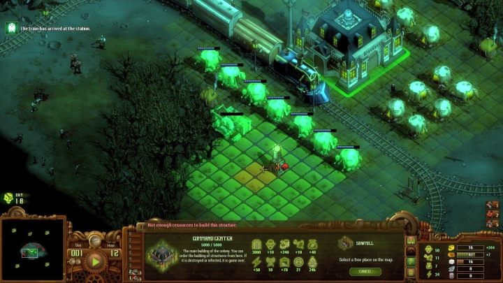 The initial expansion of the base is similar to other missions. - Mission 09 - The Mines of the Raven | They Are Billions campaign walkthrough - The New Empire campaign - They Are Billions Guide