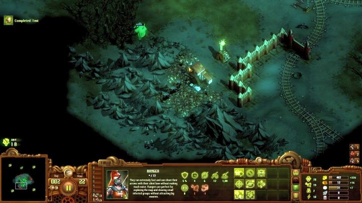 It is very important to start collecting stones as soon as possible. - Mission 09 - The Mines of the Raven | They Are Billions campaign walkthrough - The New Empire campaign - They Are Billions Guide