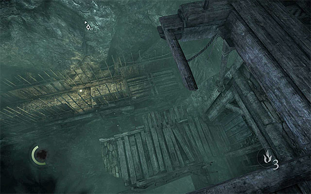 You can jump onto lower shelves. - Get through the catacombs - description - Chapter 7: The Hidden City - Thief - Game Guide and Walkthrough